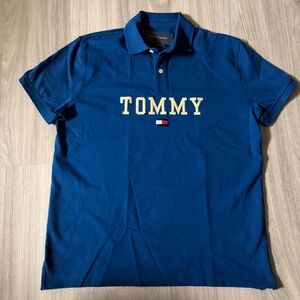 Tommy Hilfiger Blue Polo Regular Fit Polo Shirt for Men